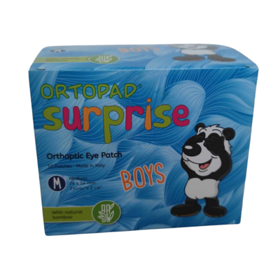 Akių pleistrai SURPRISE (5x10 vnt.)  2-4 metų vaikams  76x54 mm