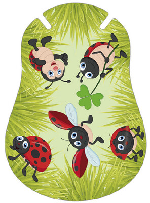 Akių pleistrai (10 vnt.) 2-4 m. vaikams 76x54 mm