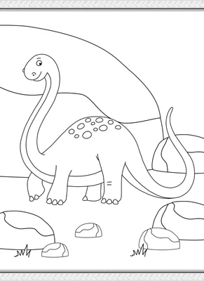 Didžioji spalvinimo knyga. Dinozaurai