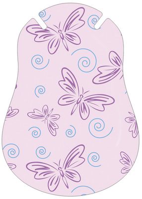 Akių pleistrai (10 vnt.) Vaikams iki 2 m. 67x50 mm