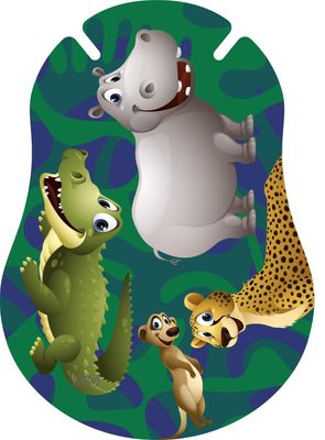 Akių pleistrai (10 vnt.) Vaikams nuo 4 m. 85x59 mm