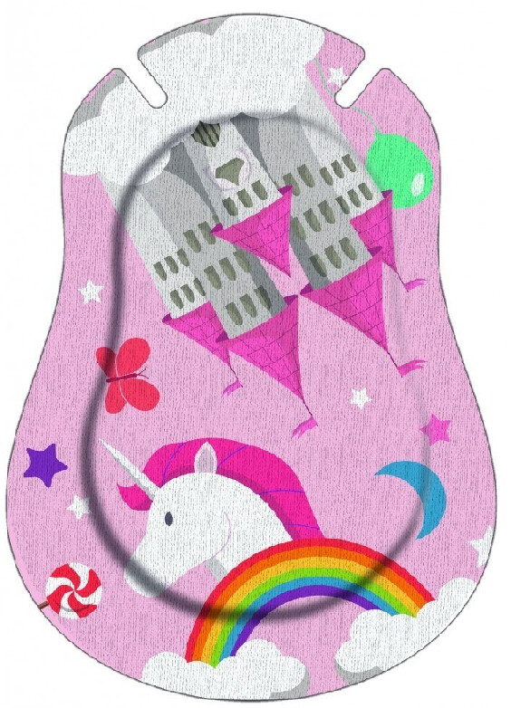 Akių pleistrai (10 vnt.) Vaikams iki 2 m. 67x50 mm