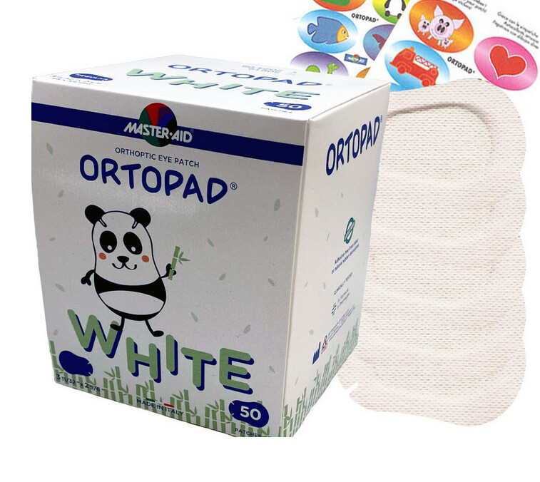 Akių pleistrai (50 vnt.)  Vaikams iki 2 m.  67x50 mm