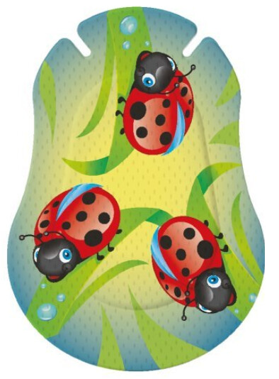 Akių pleistrai (10 vnt.) 2-4 m. vaikams 76x54 mm