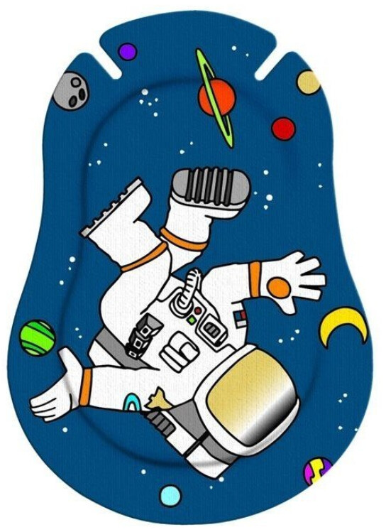 Akių pleistrai (10 vnt.) Vaikams iki 2 m. 67x50 mm