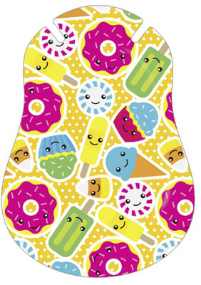 Akių pleistrai (10 vnt.) 2-4 m. vaikams  76x54 mm