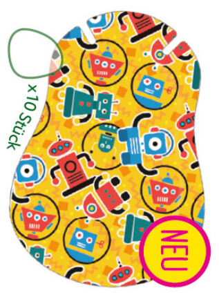 Akių pleistrai (10 vnt.) 2-4 metų vaikams 76x54 mm