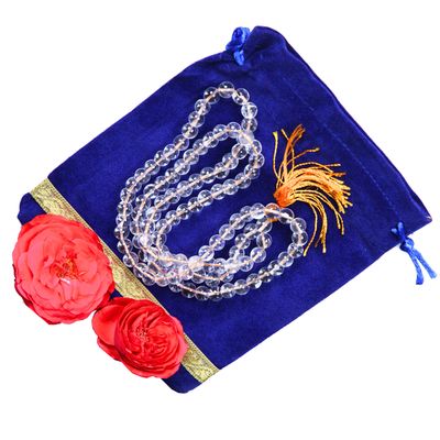 Sphatik Mala Original(8mm)