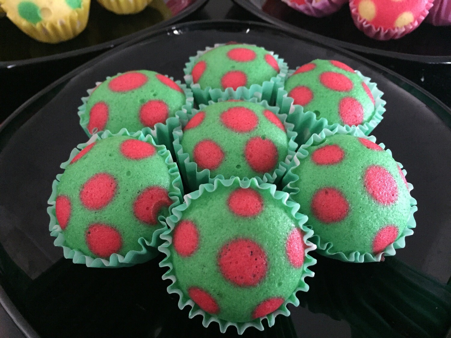 Jam Mini Steamed Cupcakes (30 Pcs)