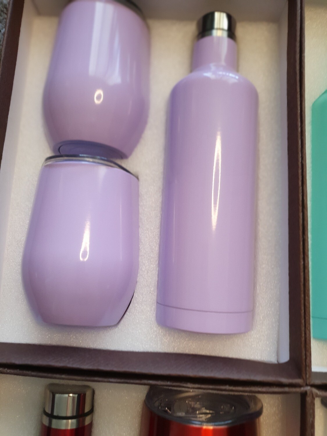 Pink wine set