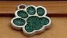 Green dog tag