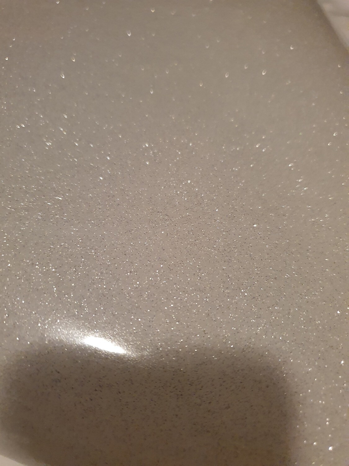 White glitter htv