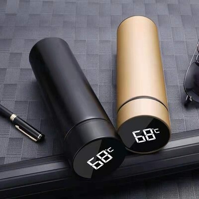 Salmon pink Hot cold flask