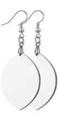 Oval earring