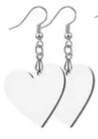 Heart earring