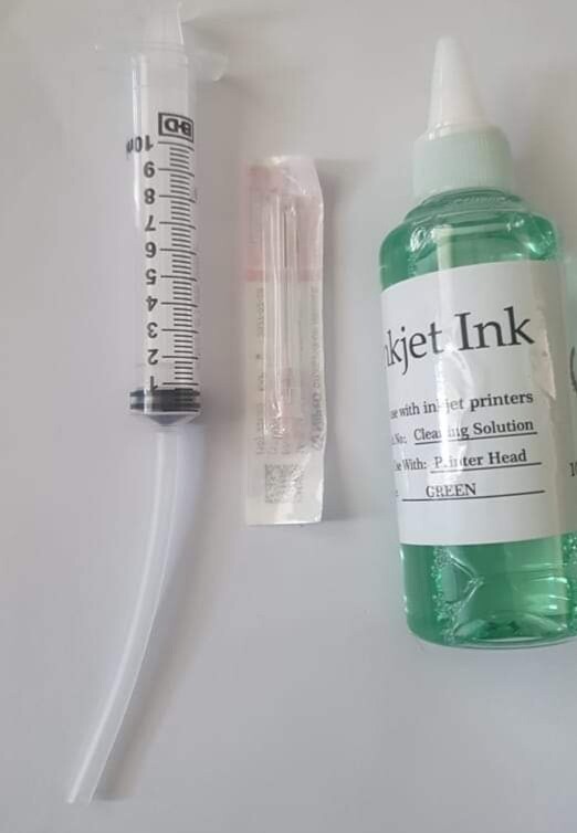 Print head cleaning fluid