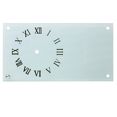 Rectangle Glass clock 15 pcs