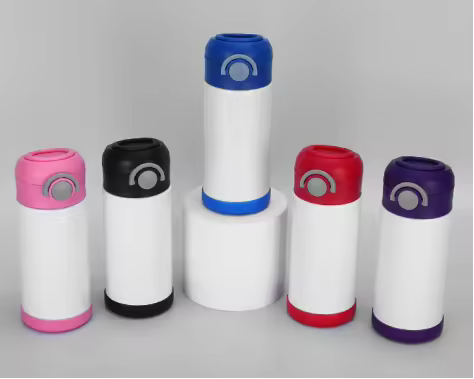 16oz childs drink bottle with straw