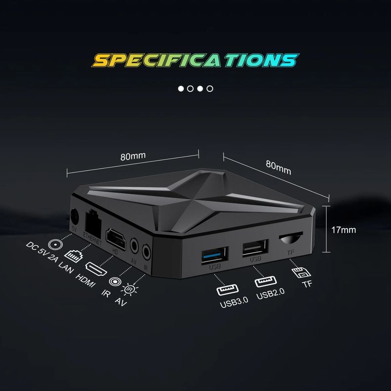 Square android tv 2x usb opt I ons