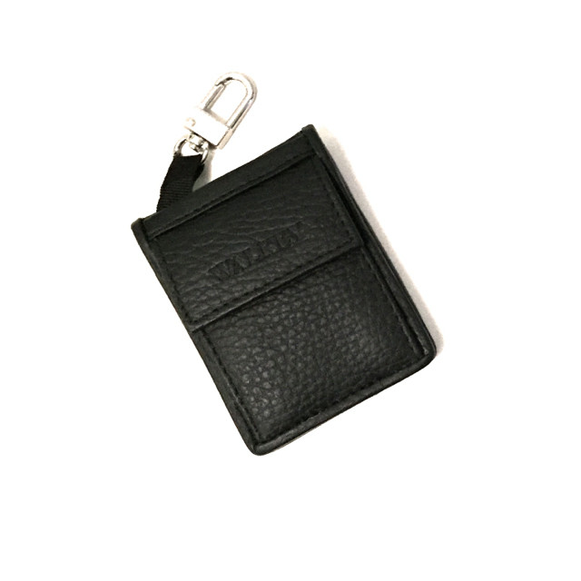 MINI wallet - shades of black, Color: black matt grained 