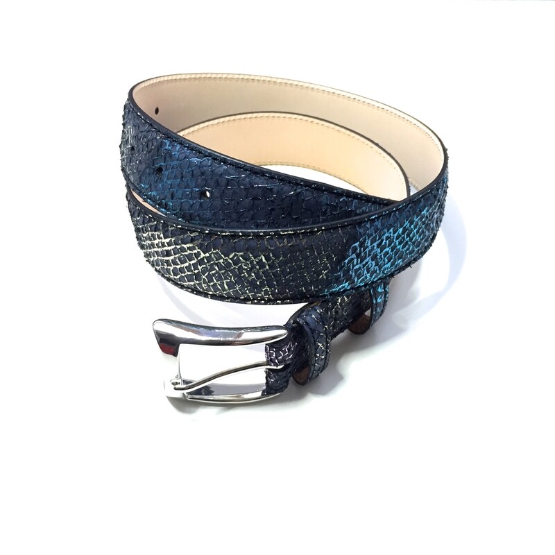 Luxury belt made of fish-leather