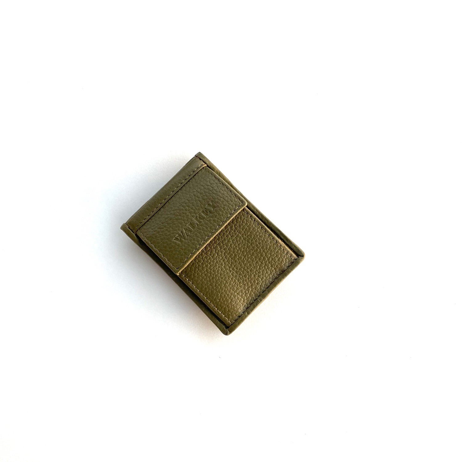 MINI wallet - shades of earth, Color: OliveGreen mate