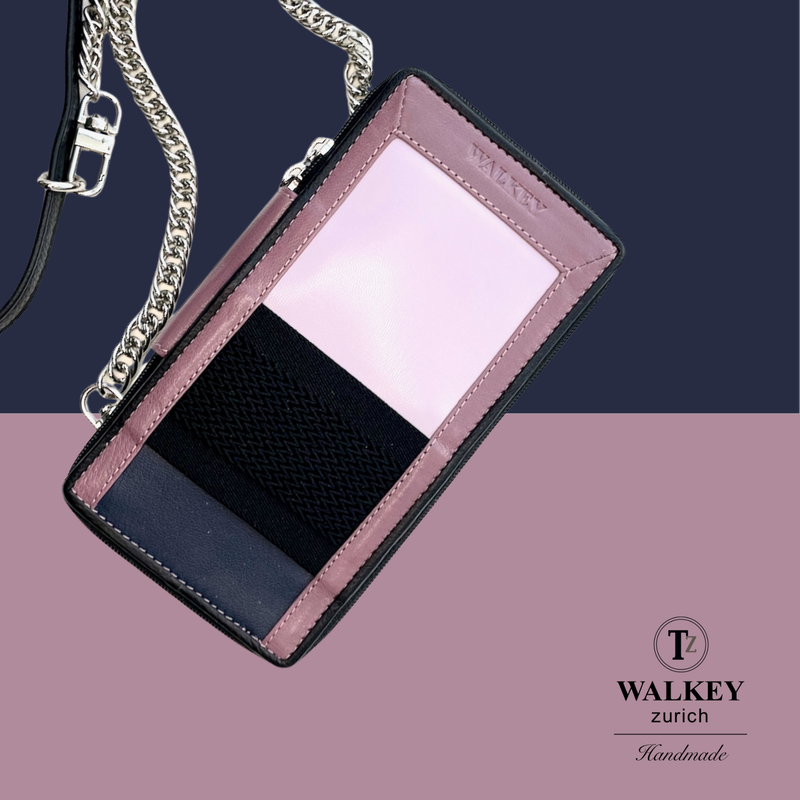 Phone Necklace and Case - Malva-Rose