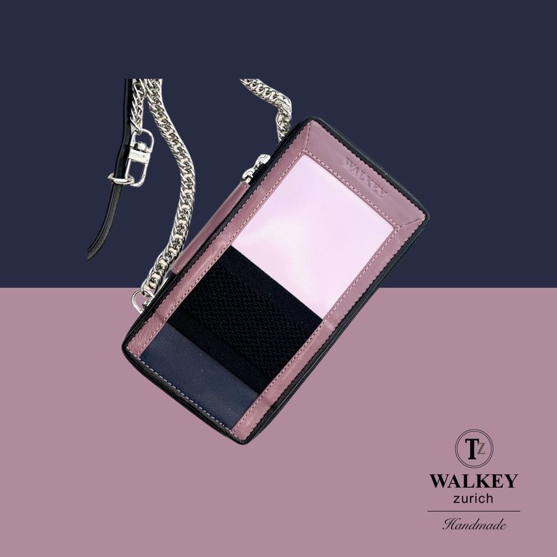 Phone Necklace and Case - Malva-Rose