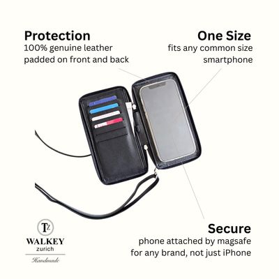 Phonecase with card slots - taupe