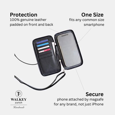 Phonecase with card slots - stone