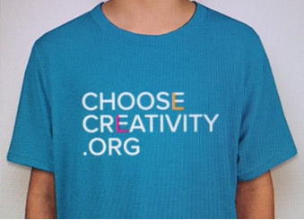 Choose Creativity Kids T-Shirt Choose Creativity Kids T-Shirt