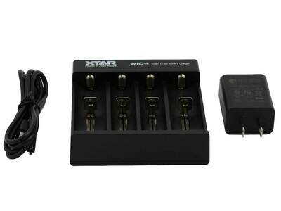 XTAR MC4S 4 Channel Battery Charger