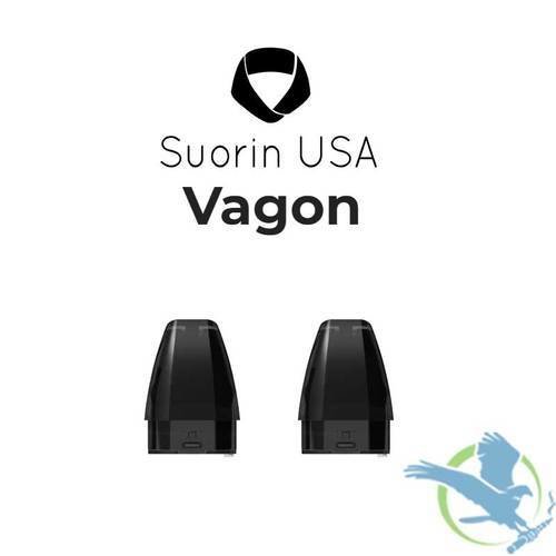 SUORIN VAGON 2.5ML REFILLABLE REPLACEMENT POD CARTRIDGES - PACK OF 2