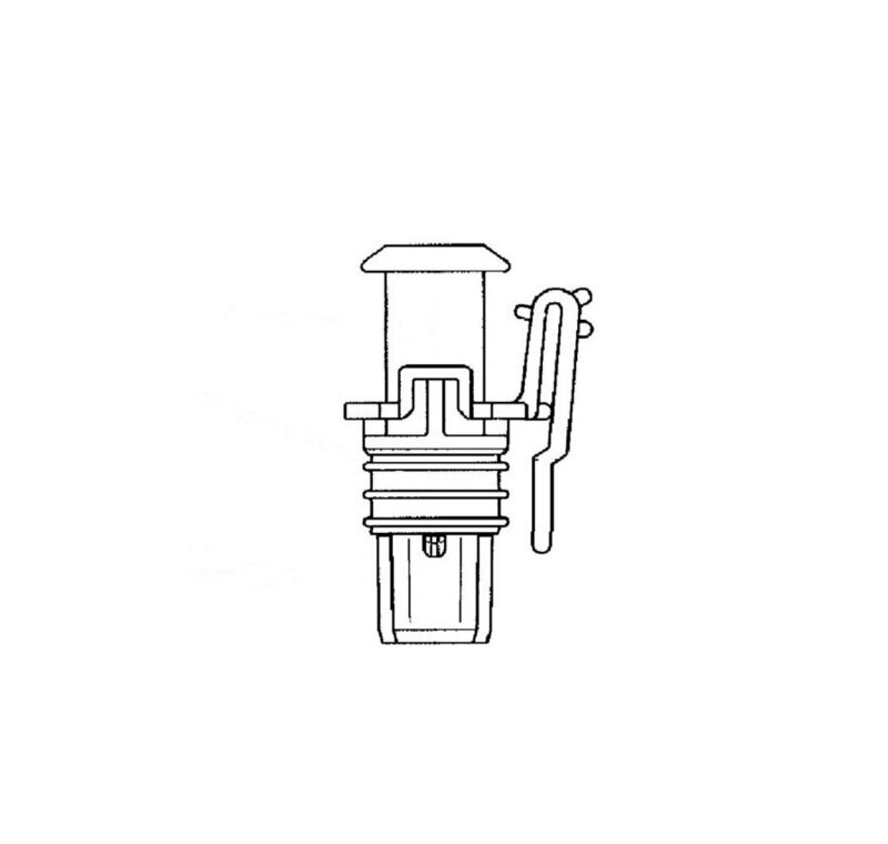 Kompakt 1 / Connector 2P / Code 1 / Black
