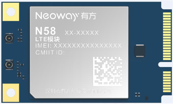 LTE  GNSS PCIe module NeoWay N58