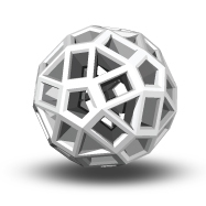 Zometool Bälle Weiß/White im 30er oder 100er Pack