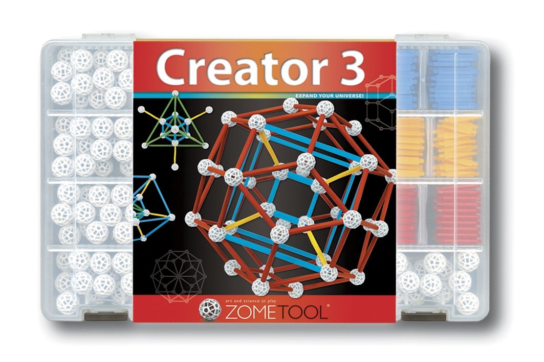 Creator 3 - der ultimative Zometool-Bausatz mit 798 Teilen