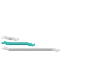 Zometool Streben/Struts  Half-Green HG1
