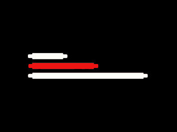 Zometool Streben/Strut B1 ROT
