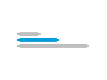 Zometool Struts Blue B1 - medium