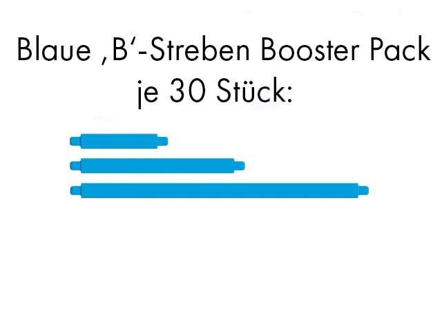 Streben B  Blau - Booster Pack