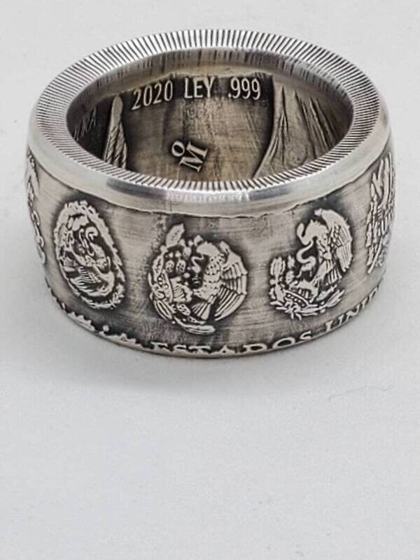 1oz Mexican Libertad Coin Ring