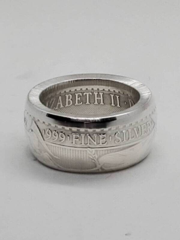 Brittania Coin Ring