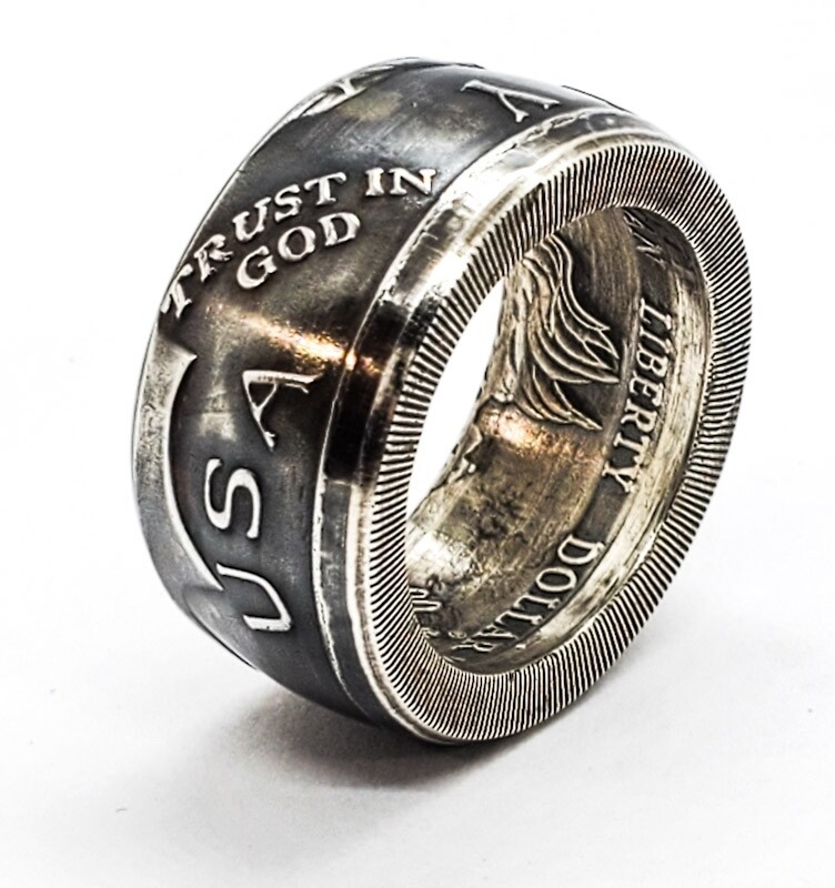 Norfed liberty dollar Coin ring
