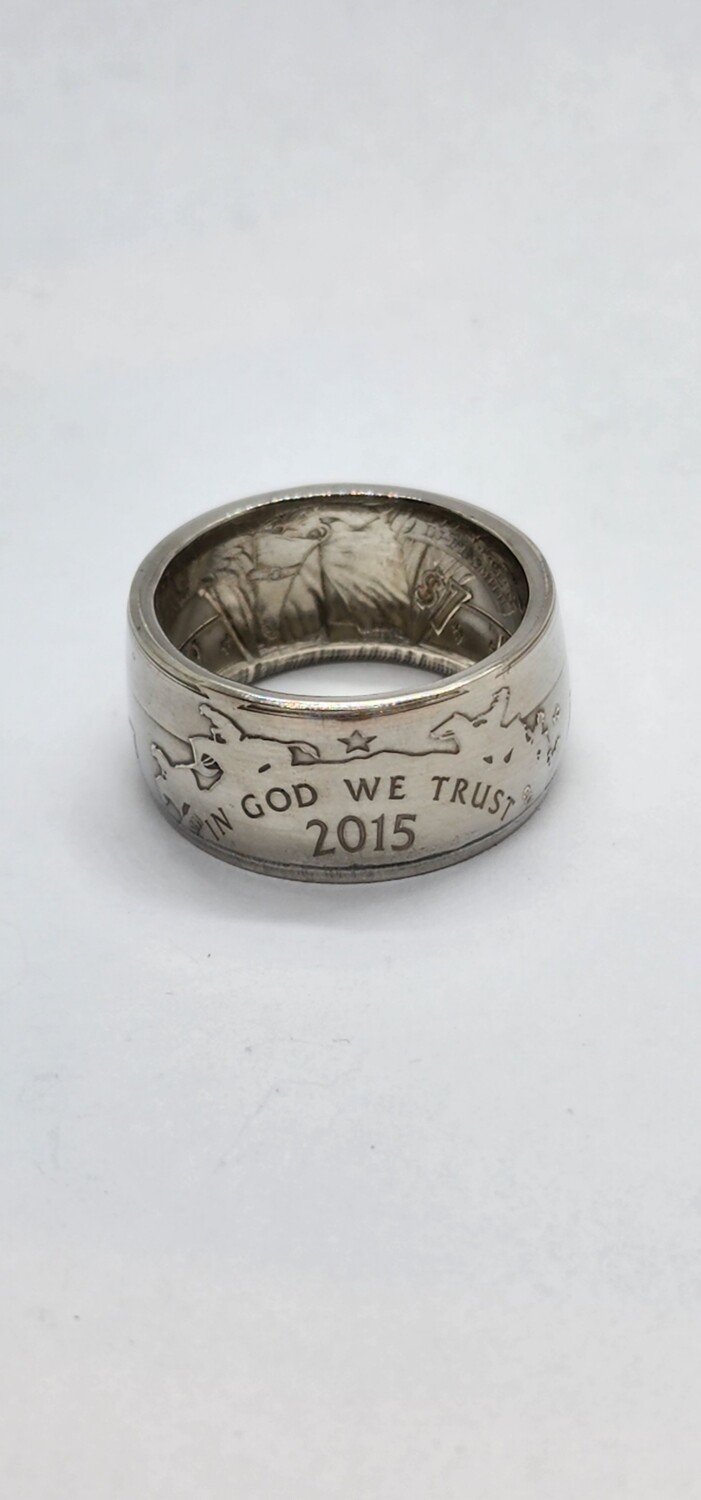 US Marshal coin ring