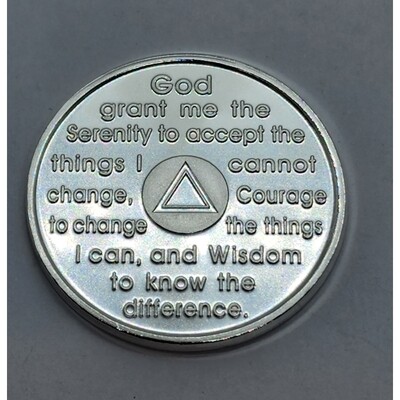 Sobriety Medalilion .999fs