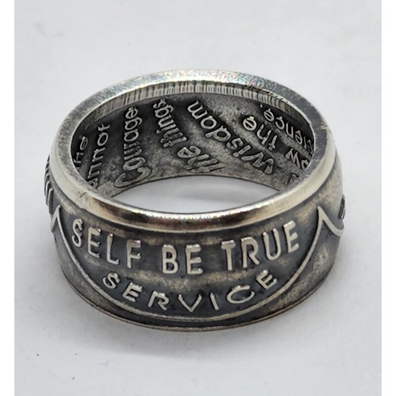 Sobriety Medallion ring