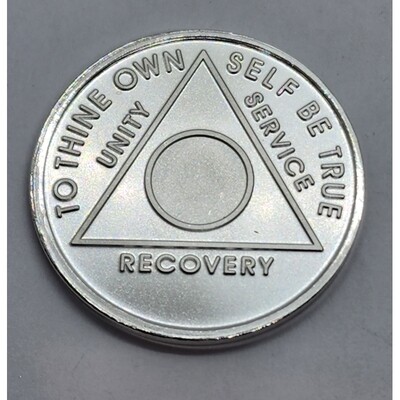 Sobriety Medalilion .999fs