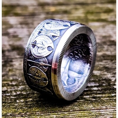 Spartan Shield Ring(Molon Labe)