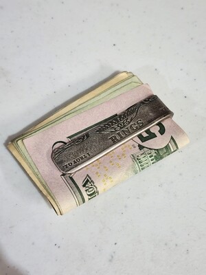 Navarro Rings Aztec calender money clip